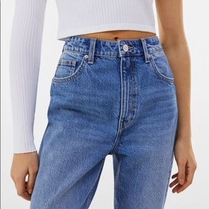 High Rise Mom Jeans - Straight